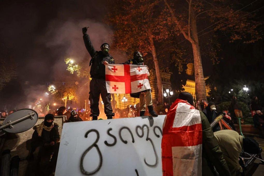 Georgia Erupts in Mass Protests Over Suspended EU Talks